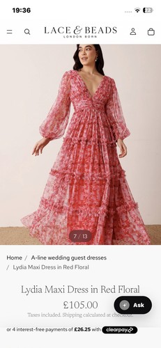 Lace and beads - and, lydia