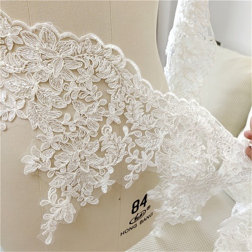 Wide floral lace - wide, edge
