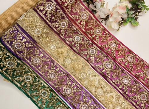 Gold pearl beaded indian - gold,