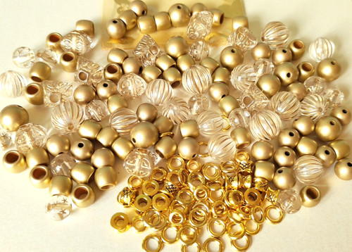 250 gold laced - 250, beads
