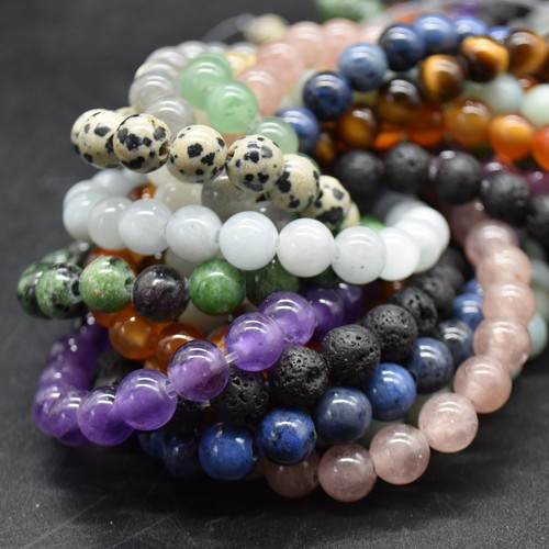 Large hole round beads - (2mm),
