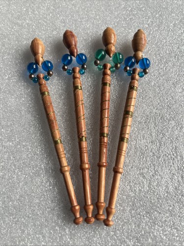 Set turned wooden - set,