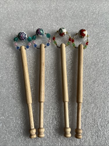 Set wooden lace - set, bobbins