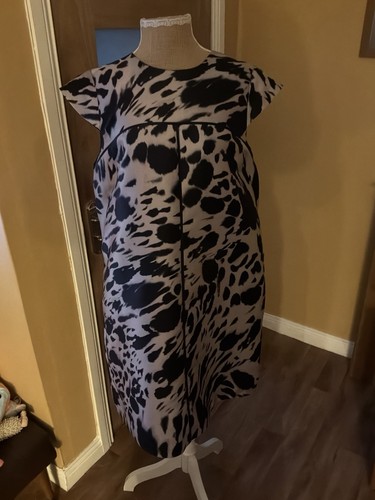 Coast black beige satin - coast, shift