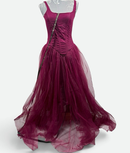 Lace beads plum burgundy - lace, &