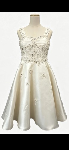 Veromia ivory beaded lace - beaded,