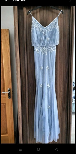 Lace beads womens blue - womens, mesh