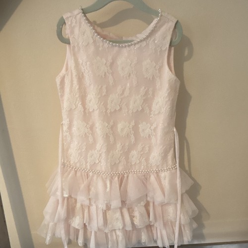 Kate mack girls pink lace - lace, fit