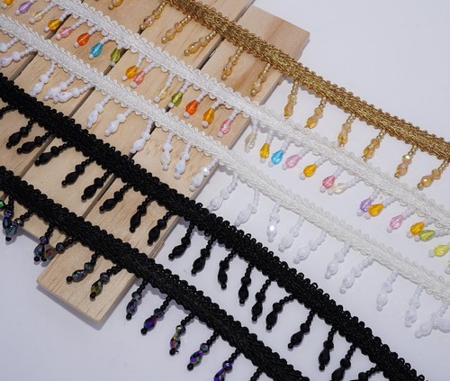 Yrds beaded fringe drop - 2,
