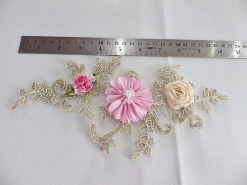 Floral lace embroidery - lace,
