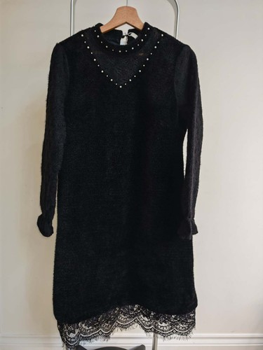 Bnwt women beaded knit - beaded, dress