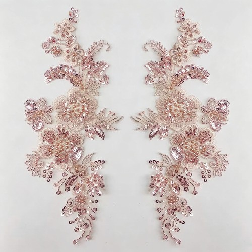 Mirror pair beaded - mirror,