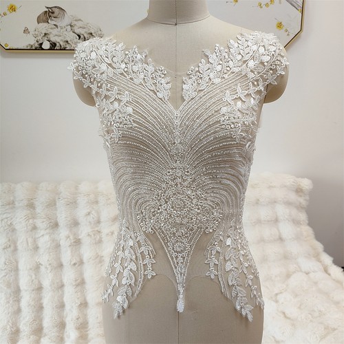 Bodice leaves lace patches - bodice,