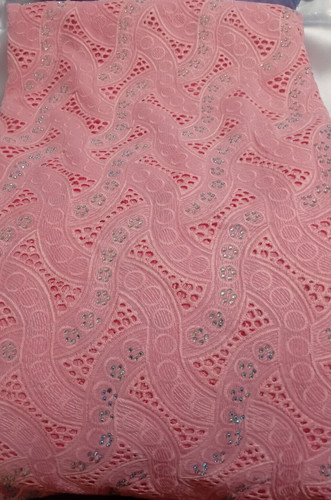 Luxury pink beaded guipure - luxury,