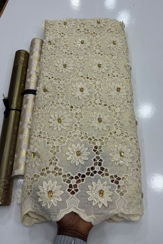 Champagne floral beaded - champagne,