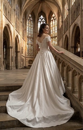Wedding gown exquisite - wedding,