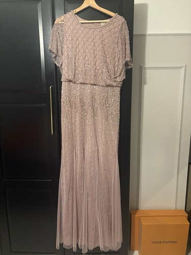 Lace beads embellished - lace, maxi