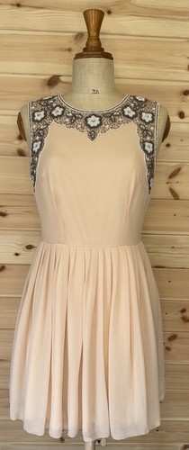 Lace beads women s blush - lace, women’s
