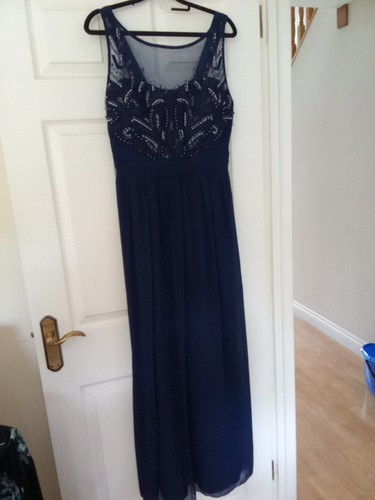 Quiz navy embroidered beaded - navy,