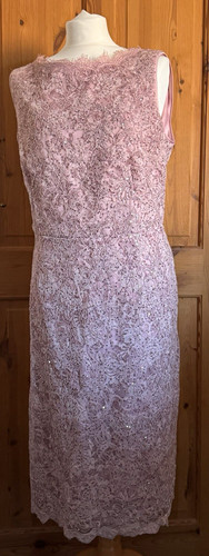 Blush pink sequin - pink, dress