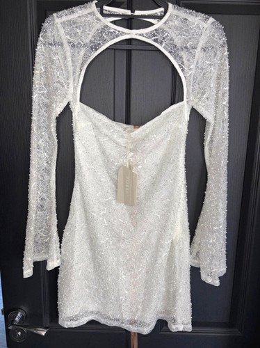 Meshki white long sleeve - white, xs