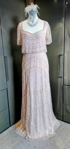 Adrianna papell long pink - papell,