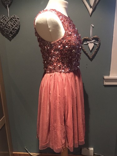 Lace beads terracotta - &,