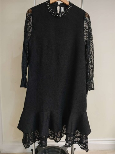Bnwt women beaded collar lace - women,