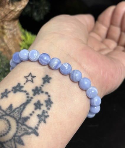 Blue lace agate - lace,