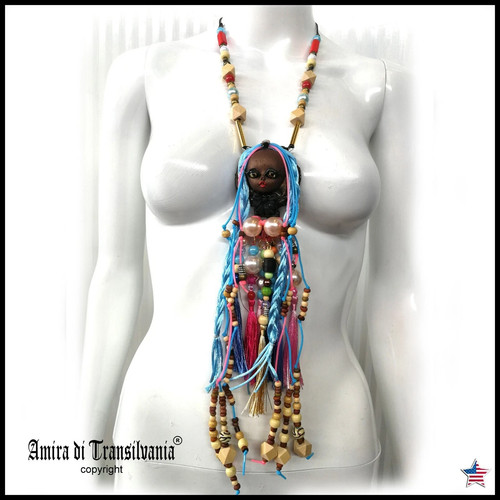 African doll fashion collier - doll,