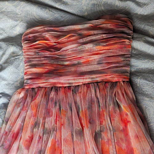 Lace beads strapless - lace, &