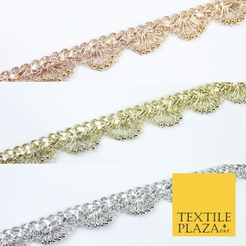 Chrome pearl beaded - chrome, swag