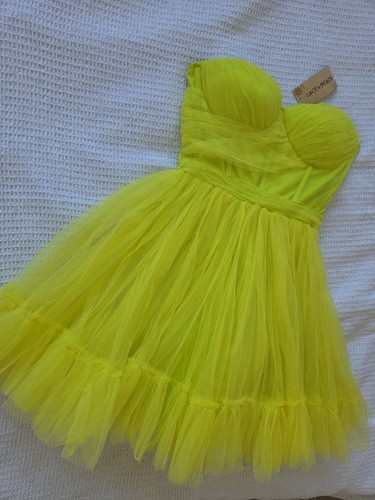 Lace beads lime green dress - beads,